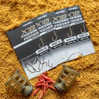 Matrix X1B Finesse Feeder Barbed Spade End Hooks